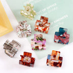 Tie Dye Small Jaw Clip Loose Clip Light Shark Clip