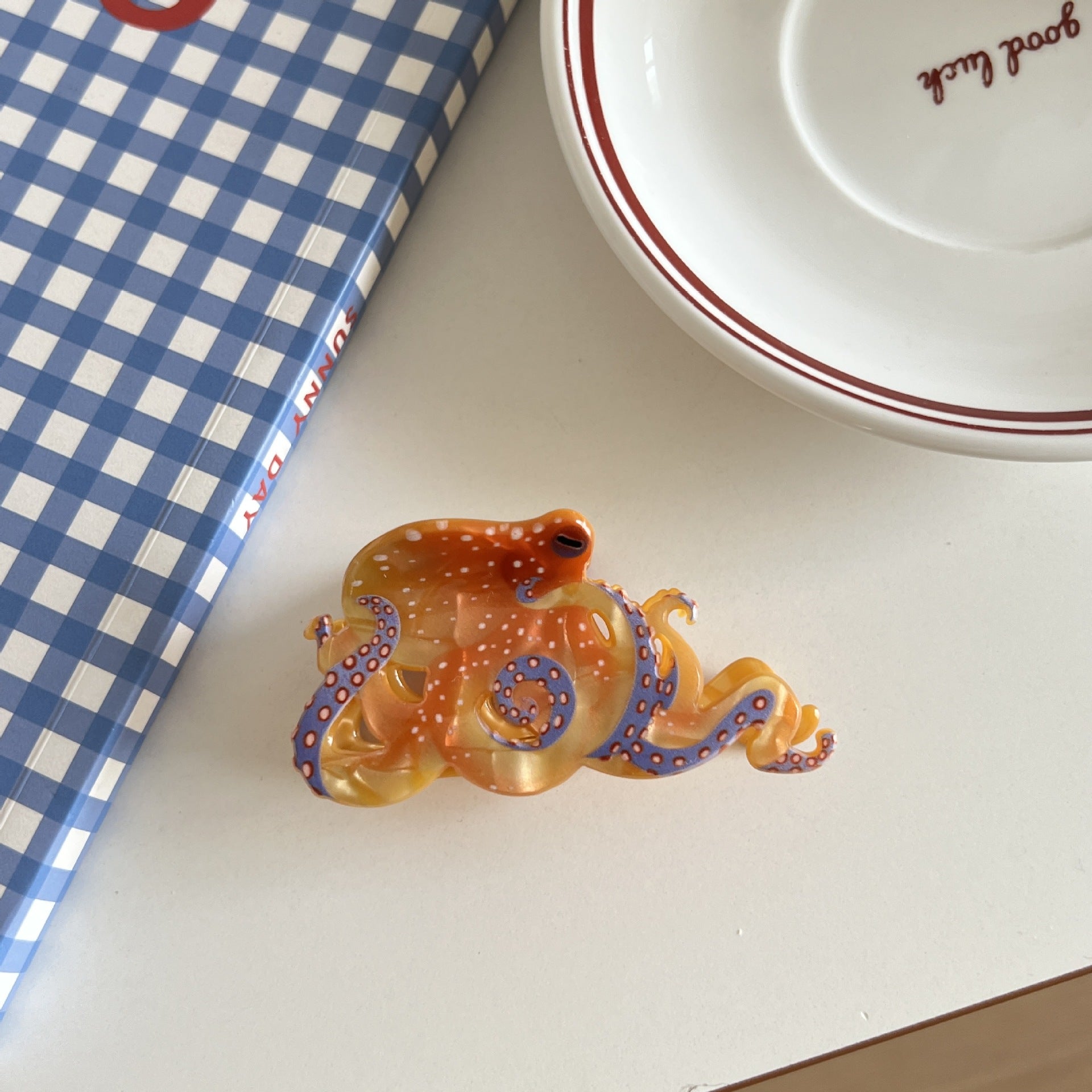 Octopus Grip Ocean Updo Shark Clip