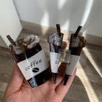 Coffee Cup Hair Styling Clip Acrylic Updo Loose Clip Shark Clip