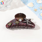 Ocean Series Acrylic Updo Shark Clip Hair Claw