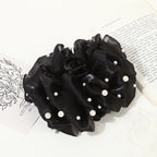 Cloud Sequin Seersucker Hair Clip