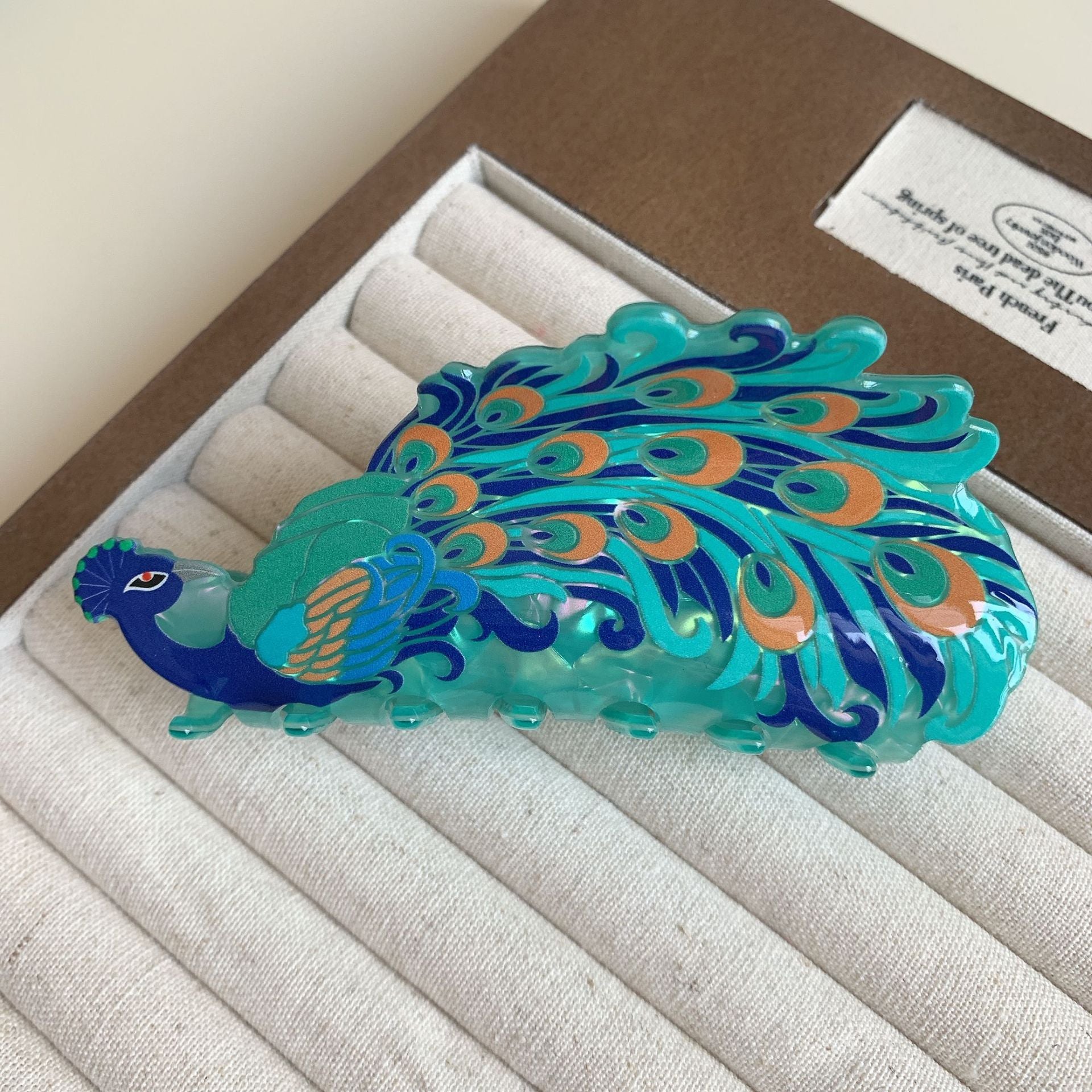 Peacock Grip Updo Shark Clip