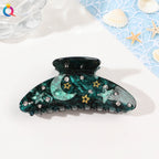 Ocean Series Acrylic Updo Shark Clip Hair Claw