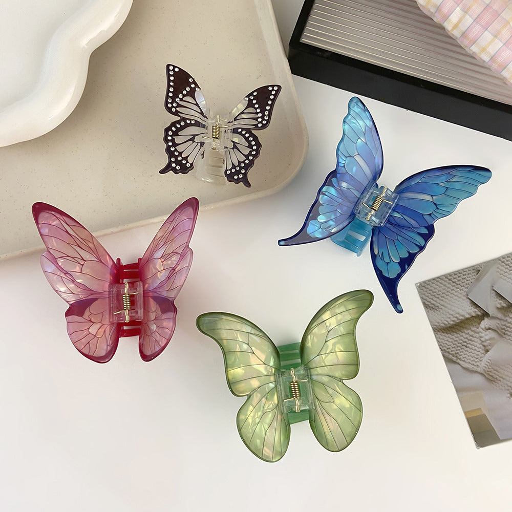 Butterfly Barrettes Loose Clip Shark Clip
