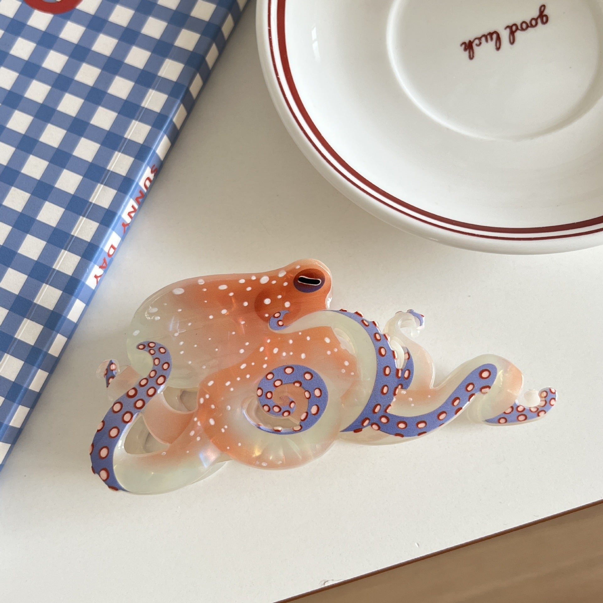 Octopus Grip Ocean Updo Shark Clip