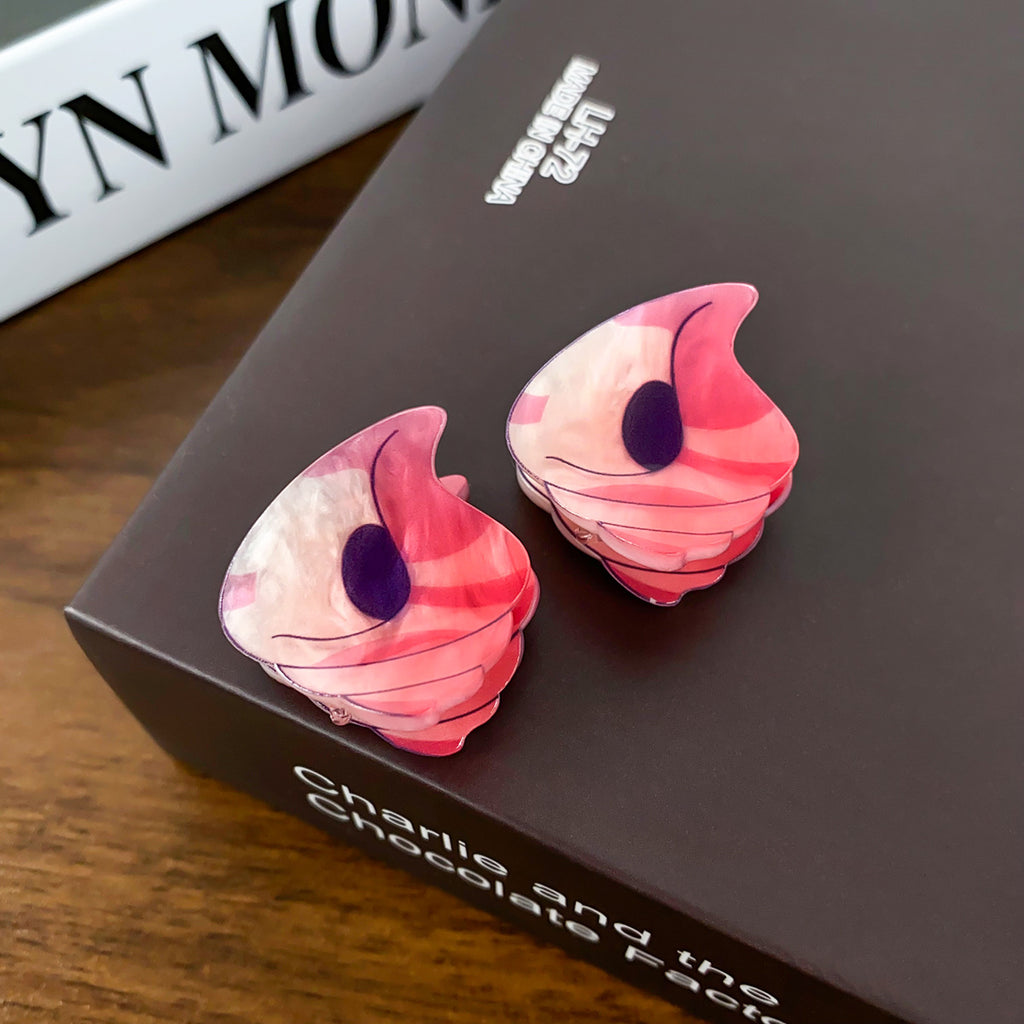 Cute Acrylic Animal Mini Clip 2 Pack