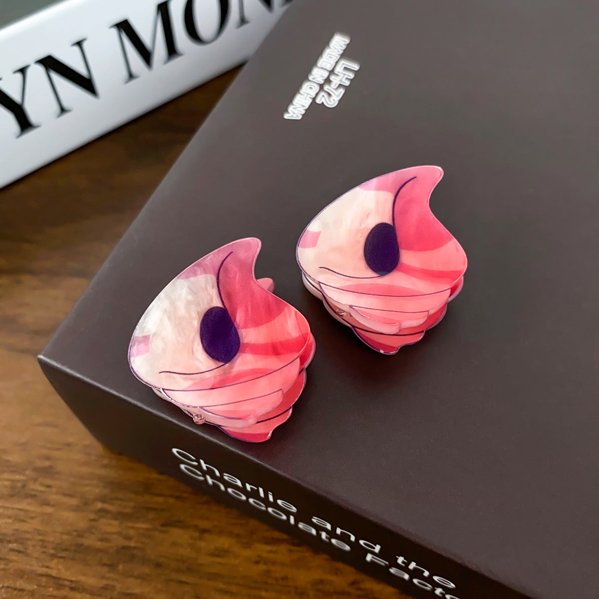 Cute Acrylic Animal Mini Clip 2 Pack