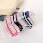 Book Barrettes Large Acrylic Water Pattern Updo Hair Claw