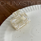 Square Grip Updo Shark Hair