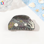 Ocean Series Acrylic Updo Shark Clip Hair Claw