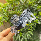 Fun Eagle Cow Crystal Barrettes Updo Shark Clip