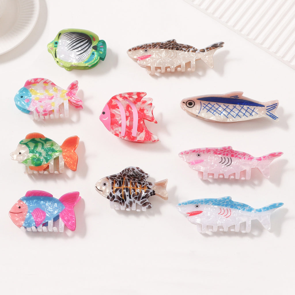 Shark Tropical Fish Shark Clip Marine Animal Series Grip