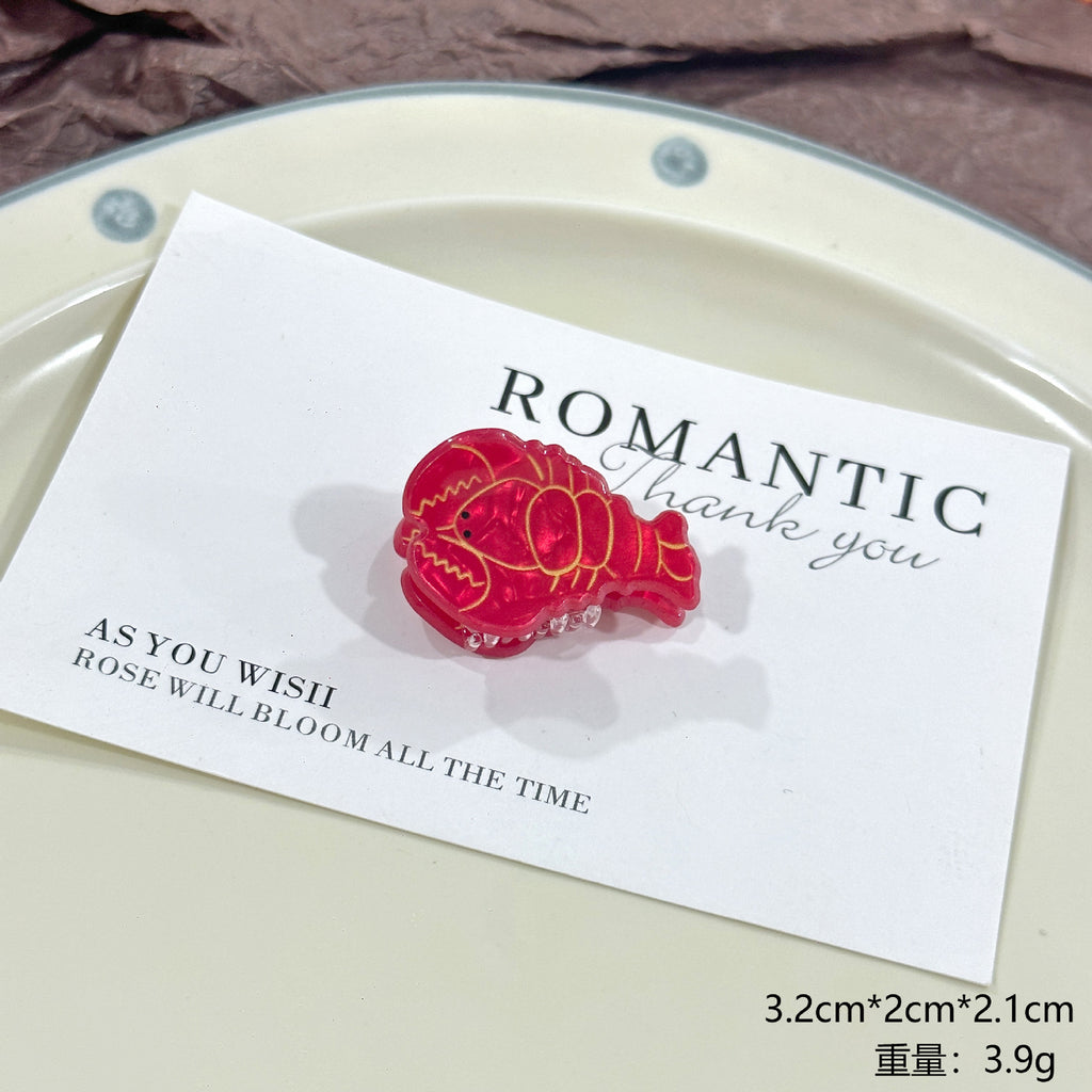 Ocean Series Mini Jaw Clip Bangs Side Small Barrettes Children