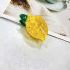 Vegetable Clamp Cherry Apple Shark Clamp Light Luxury Hair Claw Clip