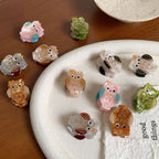 Owl Mini Clip Acetate Bangs Shark Clip