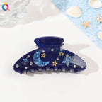 Ocean Series Acrylic Updo Shark Clip Hair Claw