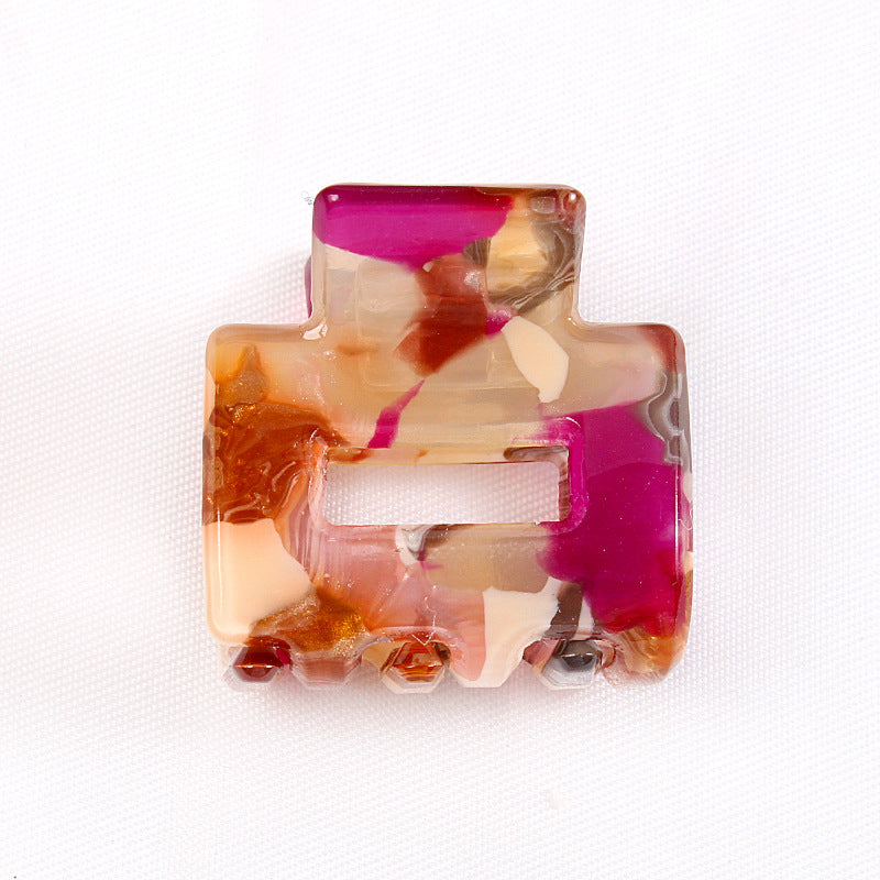 Tie Dye Small Jaw Clip Loose Clip Light Shark Clip