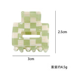 Tie Dye Small Jaw Clip Loose Clip Light Shark Clip