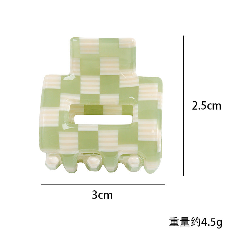 Tie Dye Small Jaw Clip Loose Clip Light Shark Clip