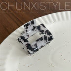 Square Grip Updo Shark Hair