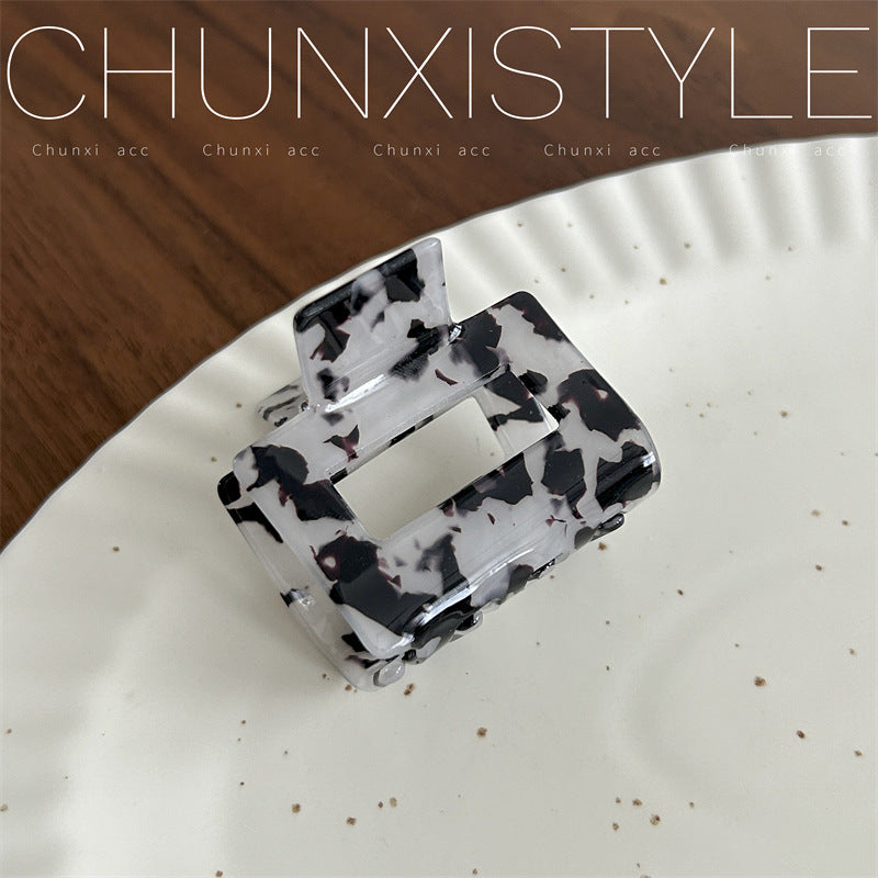 Square Grip Updo Shark Hair