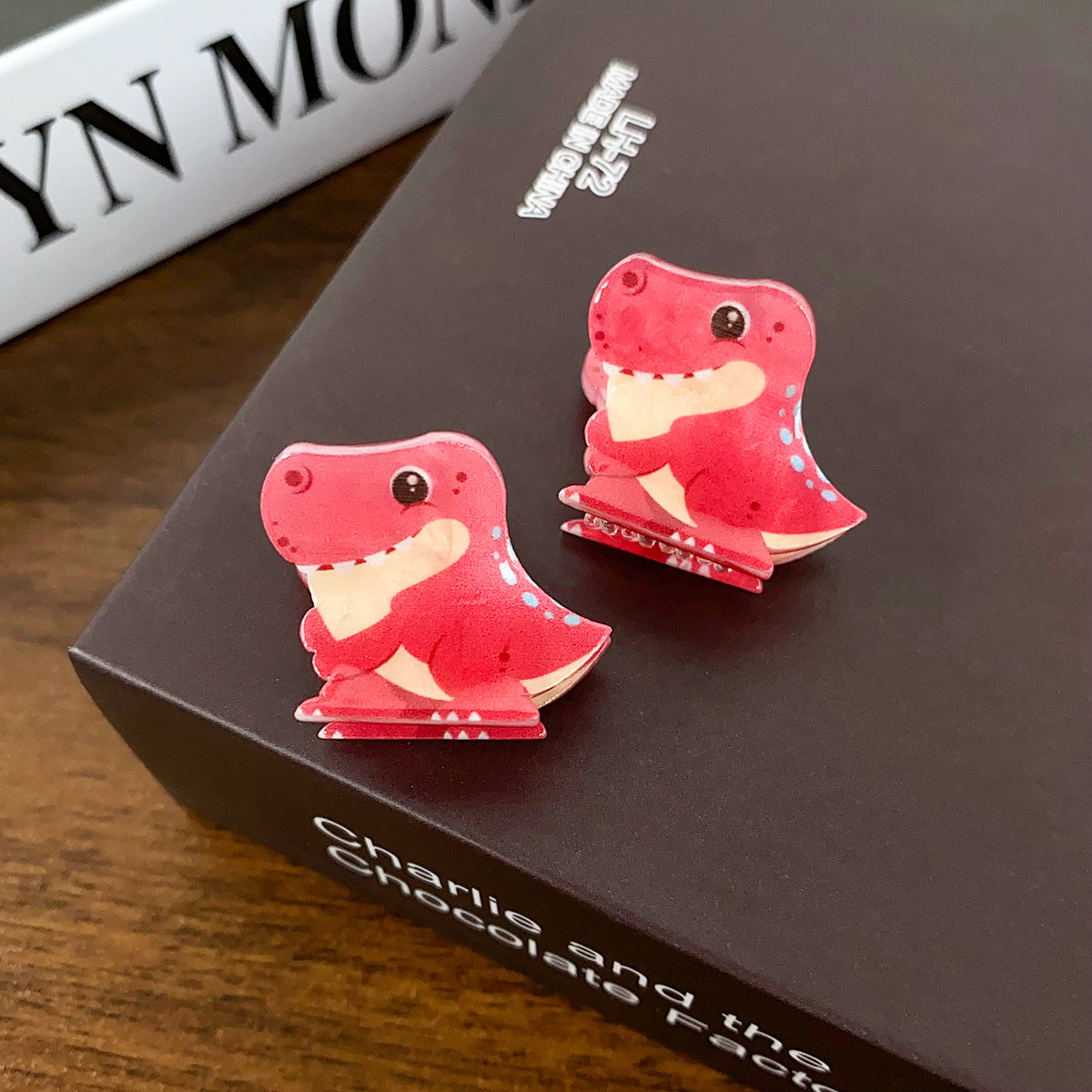 Cute Acrylic Animal Mini Clip 2 Pack