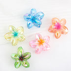 Plumeria Flower Hair Clip — For Updos, Half-Up Styles, and Claw Clips