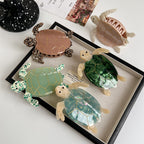 Turtle Acetic Acid Grip Updo Shark Clip