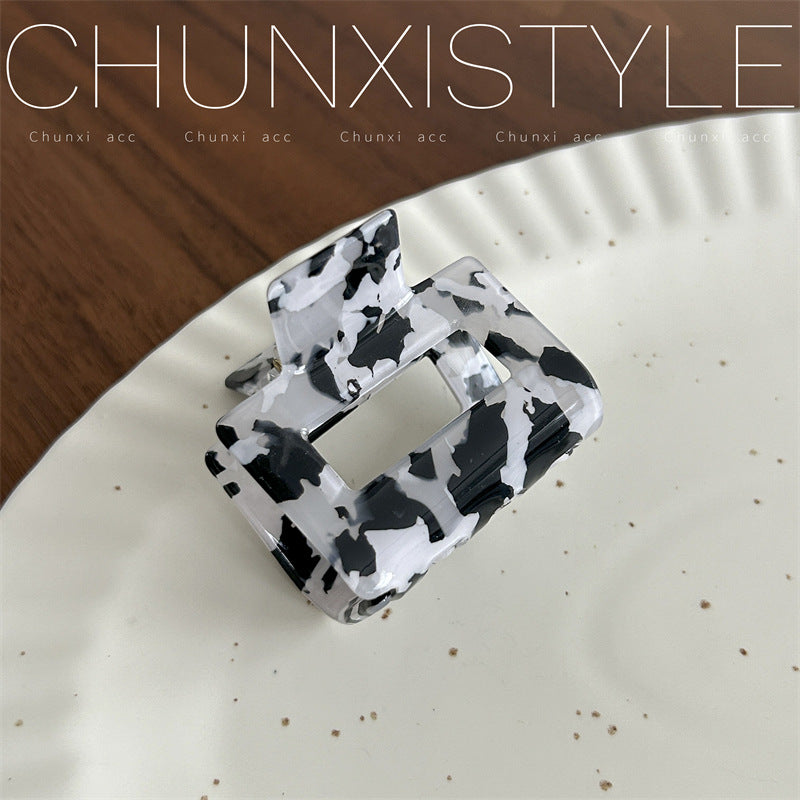 Square Grip Updo Shark Hair