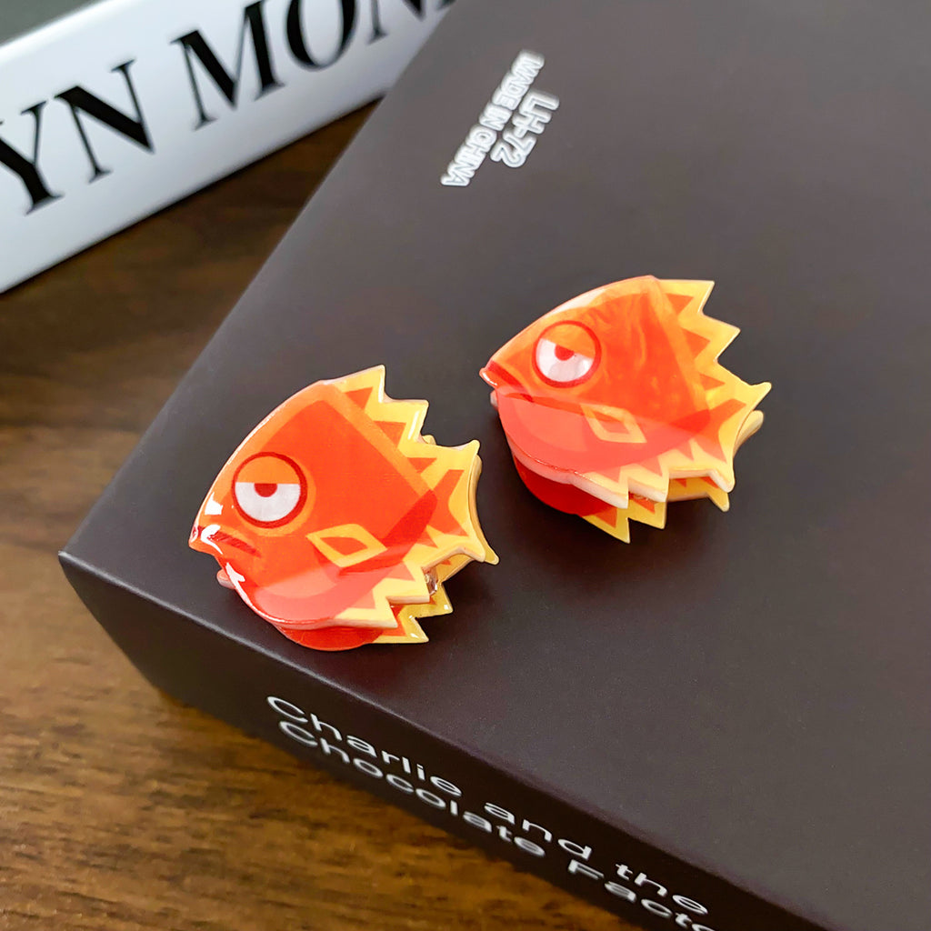 Cute Acrylic Animal Mini Clip 2 Pack