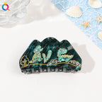 Ocean Series Acrylic Updo Shark Clip Hair Claw