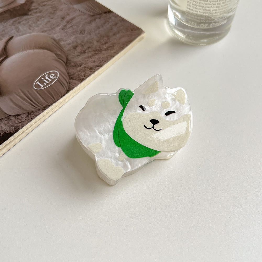 Dogs and Cats Cute Hairpin Medium Back Head Shark Clip