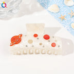 Ocean Series Acrylic Updo Shark Clip Hair Claw