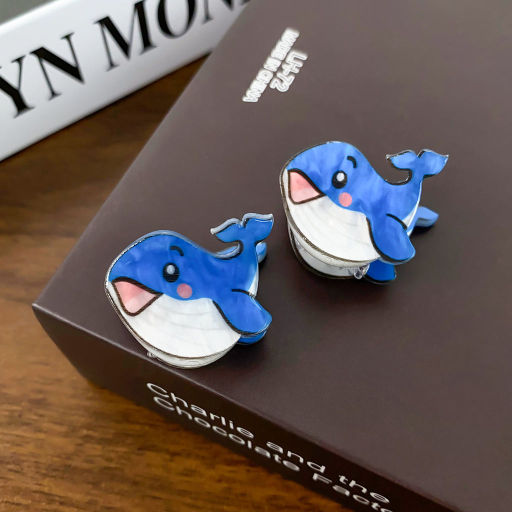 Cute Acrylic Animal Mini Clip 2 Pack