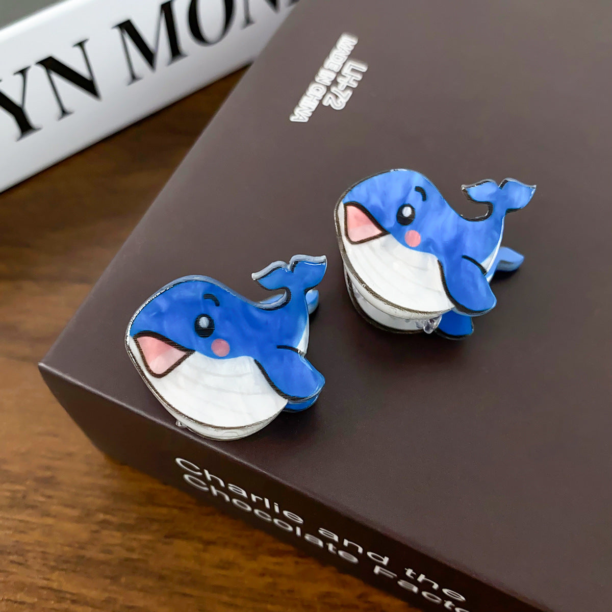 Cute Acrylic Animal Mini Clip 2 Pack