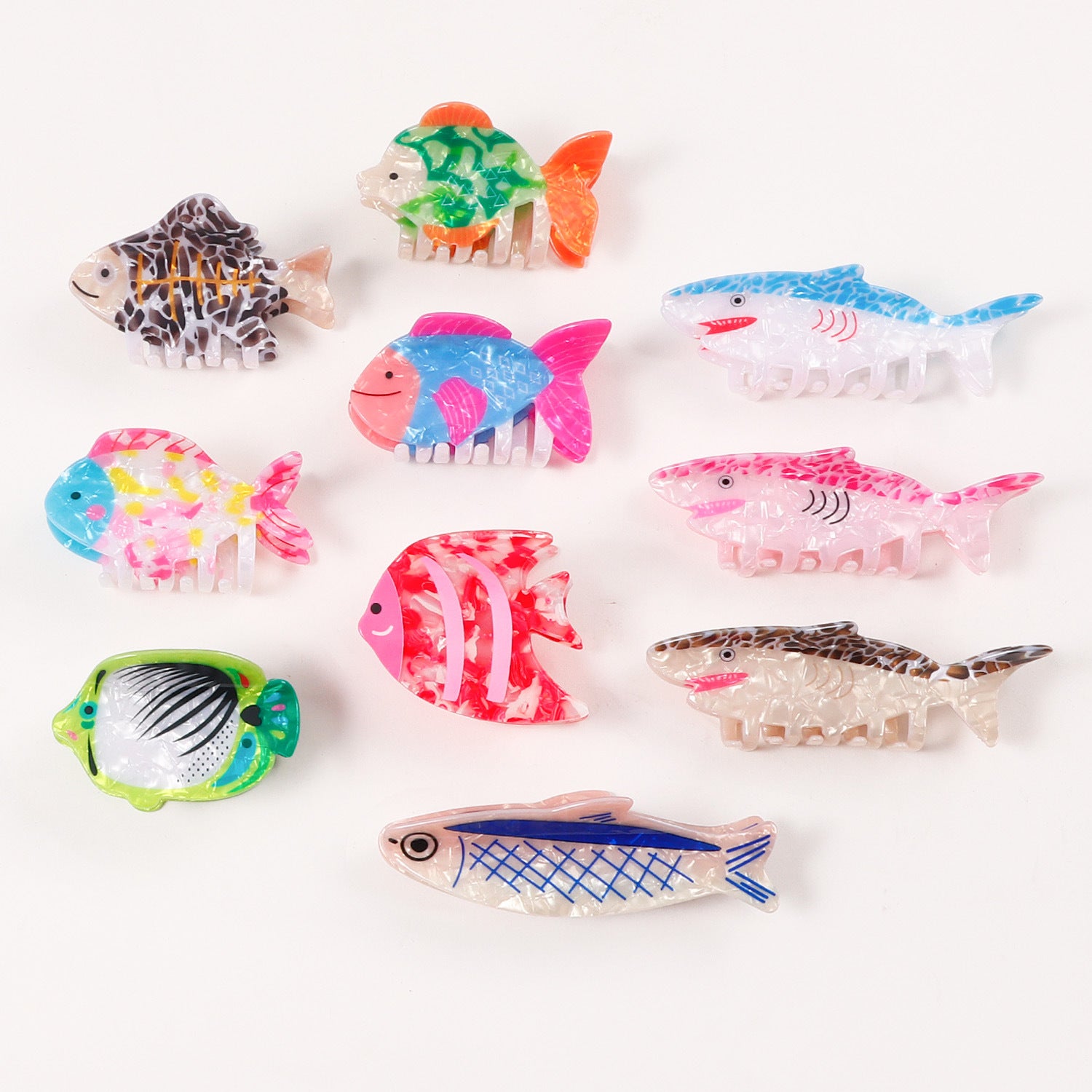 Shark Tropical Fish Shark Clip Marine Animal Series Grip