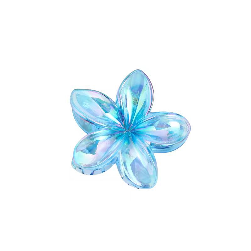 Plumeria Flower Hair Clip — For Updos, Half-Up Styles, and Claw Clips