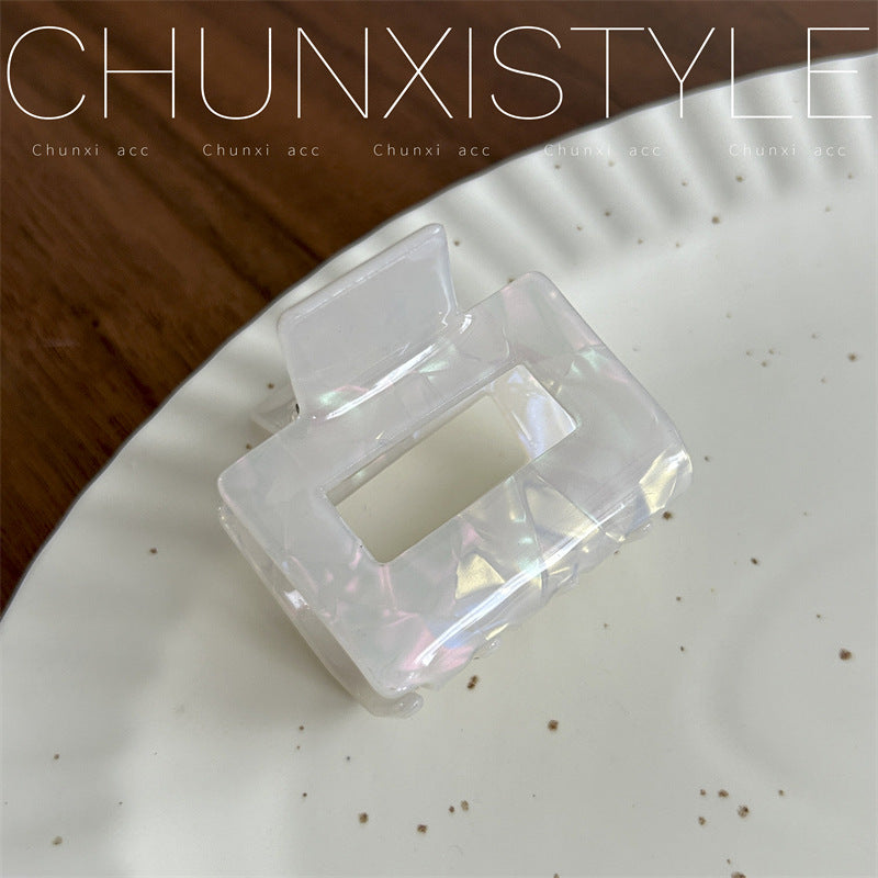 Square Grip Updo Shark Hair