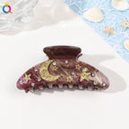 Ocean Series Acrylic Updo Shark Clip Hair Claw