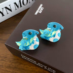Cute Acrylic Animal Mini Clip 2 Pack