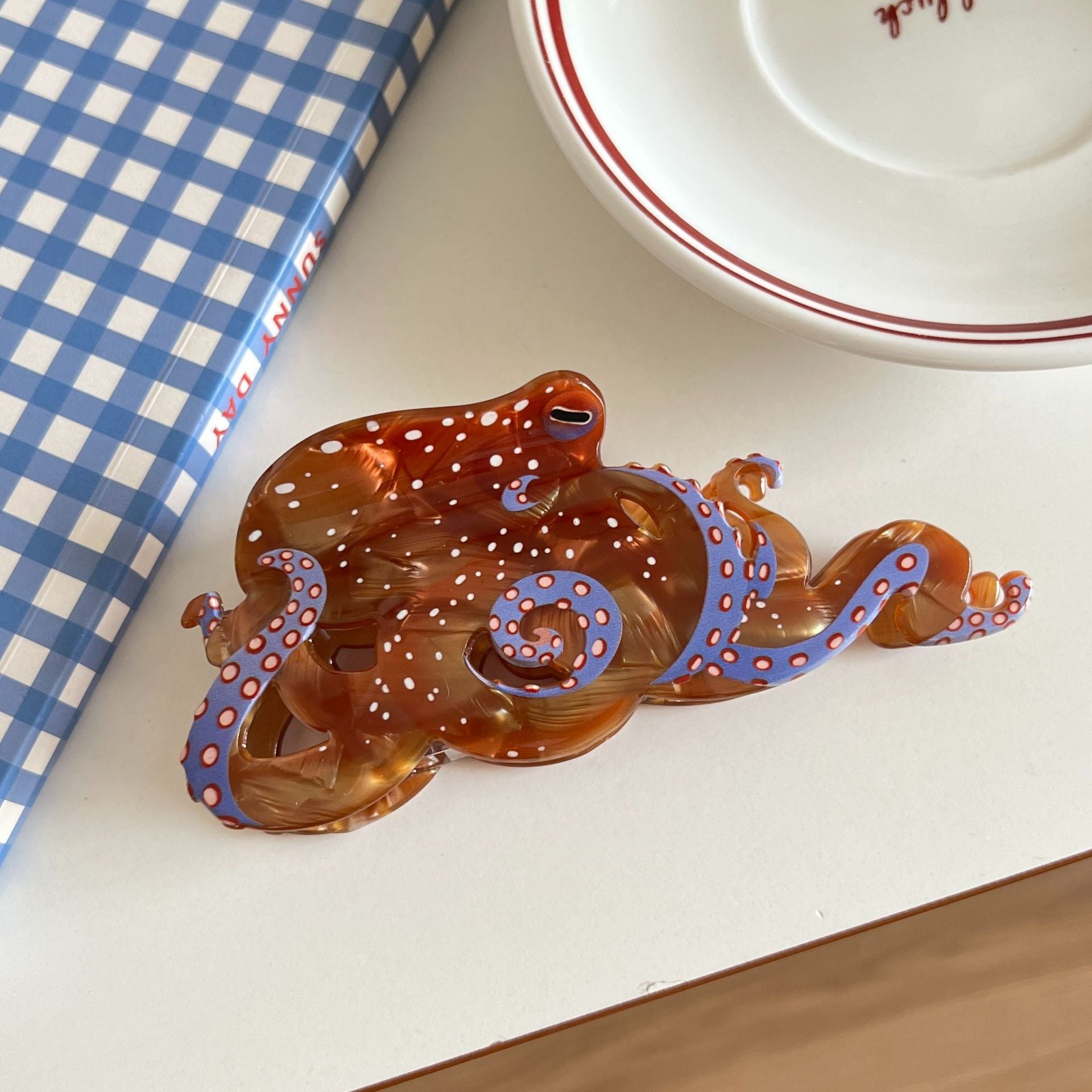 Octopus Grip Ocean Updo Shark Clip