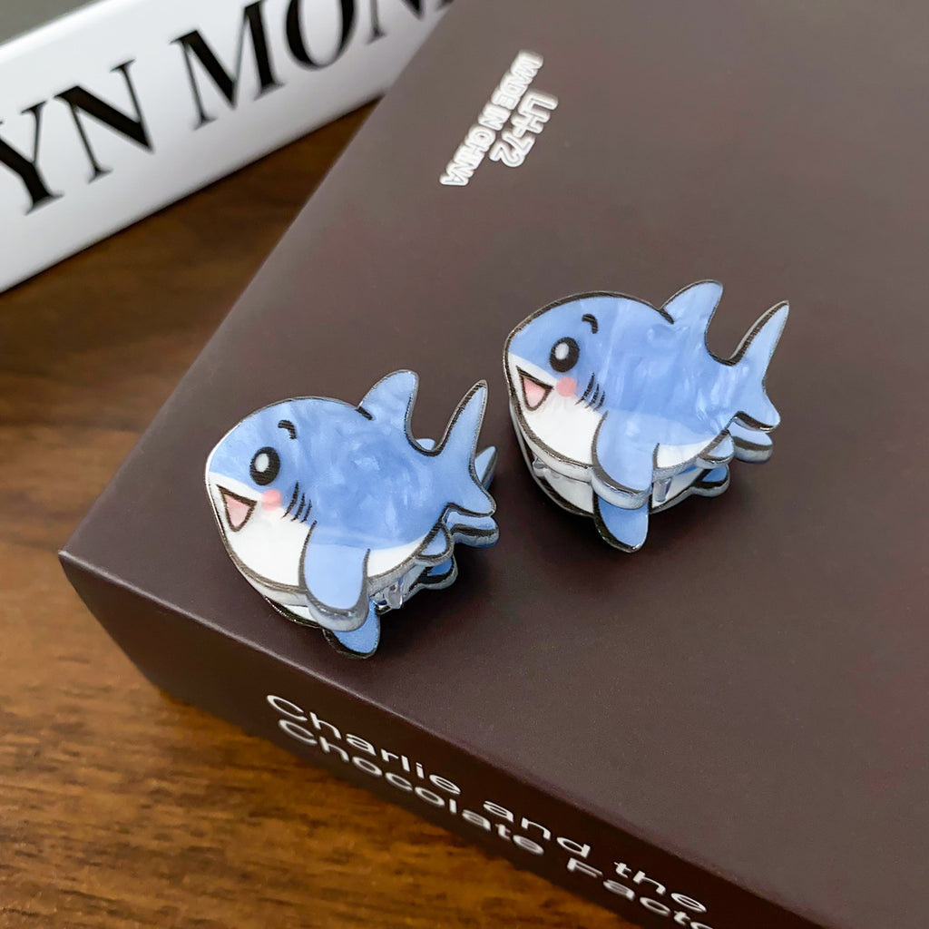 Cute Acrylic Animal Mini Clip 2 Pack