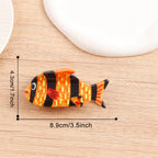 Ocean Series Barrettes Updo Shark Clip