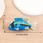 Ocean Series Barrettes Updo Shark Clip