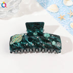 Ocean Series Acrylic Updo Shark Clip Hair Claw