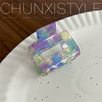 Square Grip Updo Shark Hair