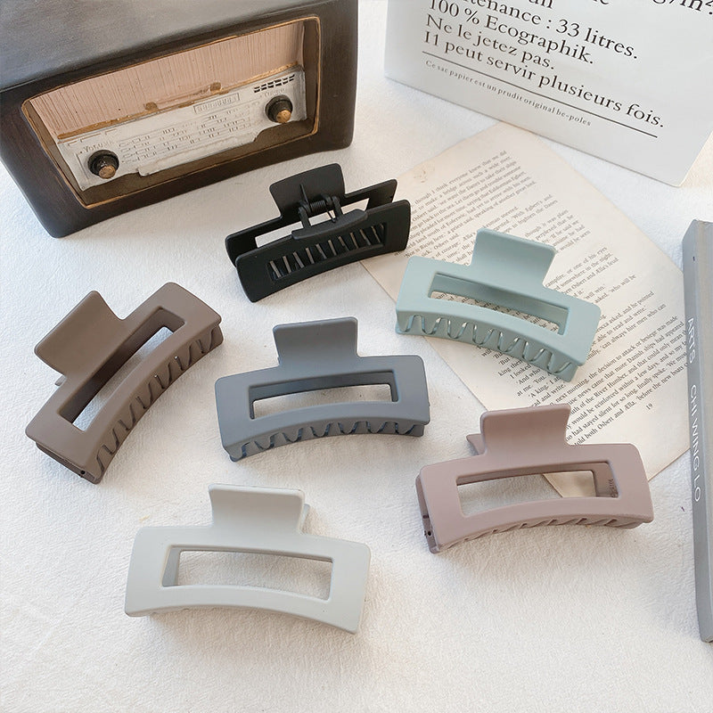 Large Resin Hair Clip — Updo & Curly Hair Claw Clip