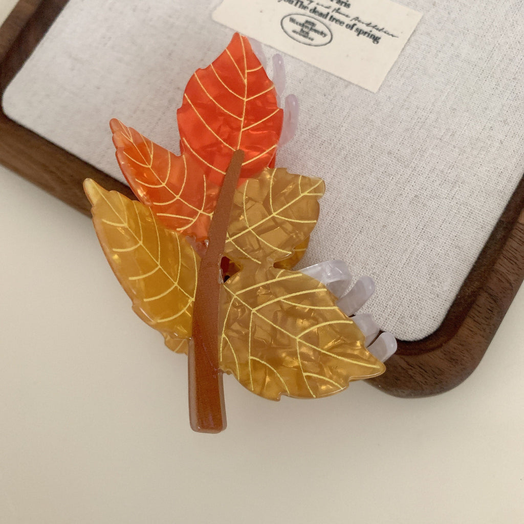 Animal Flower Acrylic Jaw Clip Updo Shark Clip