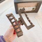 Large Resin Hair Clip — Updo & Curly Hair Claw Clip