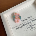 Owl Mini Clip Acetate Bangs Shark Clip